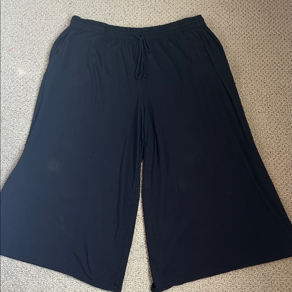 Athleta Nighttime Bliss Sleep Wide Leg Crop 1X